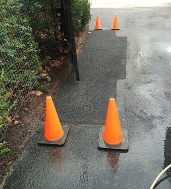 Seal Coated Roadway