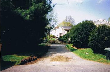 Before Paving Driveway (Residential)