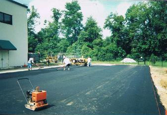 Paving Installation Process (B.B. Court)